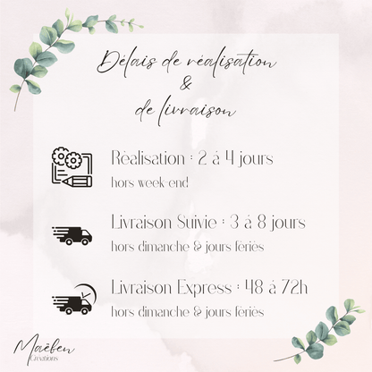 Horloge bois gravée prénom – cadeau naissance ou anniversaire enfant, décor Ourson | Murale ou à poser